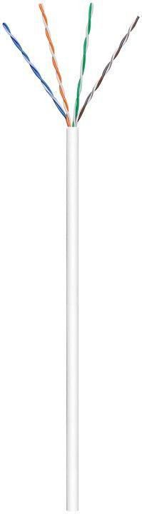 MicroConnect U/UTP CAT6 100m White LSZH Stranded, AWG24, CU Non-terminated flexible data-/patchcable for Home/indoor using, packed in a box