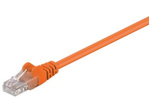 MicroConnect U/UTP CAT5e 0.25M Orange PVC Unshielded Network Cable, PVC, 4x2xAWG 26 CCA