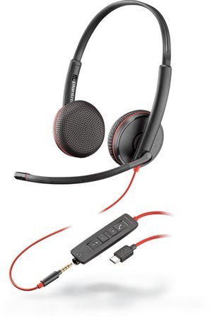 Poly re C3225 Headset Head-band  Black re C3225, Headset,  Head-band, Office/Call center, Black, Binaural, Volume +,Volume -