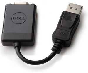 Dell Adapter - DisplayPort to VGA 470-ABEL, DisplayPort, VGA,  Female/Female, Black