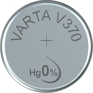 Silberoxid-Knopfzelle 370 (silber, 10 Stück)