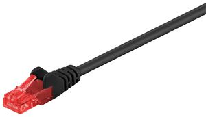 MicroConnect U/UTP CAT6 10M Black PVC Unshielded Network Cable, PVC, 4x2xAWG 26 CCA