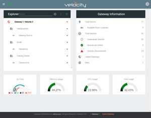 Atlona Velocity Software Gateway for  Control 20 Rooms