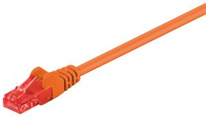 MicroConnect U/UTP CAT6 0.25M Orange PVC Unshielded Network Cable, PVC, 4x2xAWG 26 CCA