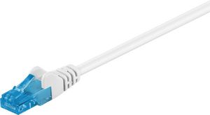 MicroConnect U/UTP CAT6A 1m White LSZH Unshielded Network Cable, LSZH, 4x2xAWG 24 CU, 1 Meter