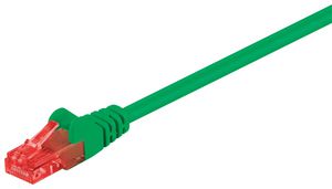 MicroConnect U/UTP CAT6 3M Green PVC Unshielded Network Cable, PVC, 4x2xAWG 26 CCA
