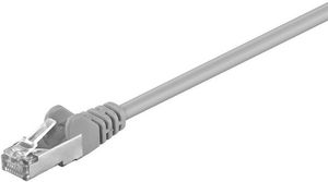 MicroConnect F/UTP CAT5e 5m Grey PVC Outer Shield : Foil screening 4x2xAWG 26, CU
