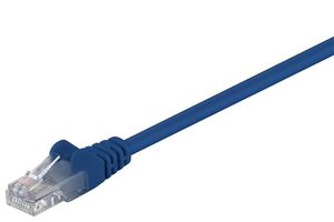 MicroConnect U/UTP CAT5e 0.25M Blue PVC Unshielded Network Cable, PVC, 4x2xAWG 26 CCA