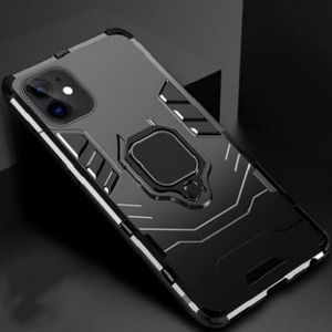 CoreParts Case for iPhone 11 With Ring Holder(Work with  Magnetic Car Mount) Anti-Scratch Shock-Absorption Case Full Body Protective