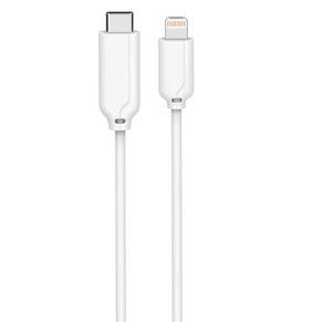 MicroConnect USB-C Lightning cable MFI 1M 8Pin Lightning-USB Type C  Male White Supports Apple Fast Charging with USB-C PD Power Adapters