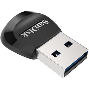 Sandisk MobileMate card reader Black  USB 3.2 Gen 1 (3.1 Gen 1)  MobileMate, MicroSD (TransFlash), MicroSDHC, MicroSDXC, Black, 170 Mbit/s, USB