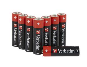 Verbatim ALKALINE BATTERY AA 8 PACK  (HANGCARD) 49503, Single-use  battery, AA, 1.5 V, 8 pc(s), -18 - 50 ?C, 50.5 mm