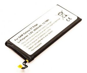 CoreParts Battery 13.68Wh Li-ion 3.8V  3600mAh for Samsung Mobile  13.68Wh Li-ion 3.8V 3600mAh Battery Galaxy S7 Edge