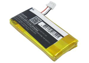 CoreParts Battery 0.67Wh Li-Pol 3.7V  180mAh Black for Wireless  Headset 0.6Wh Li-Pol 3.7V 180mAh Black, for Sennheiser D10, DW