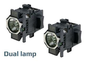 CoreParts Projector Lamp for Epson 340  Watt 2500 Hours, 340 Watt  Dual version (2lamps) EB-Z8150, Pro Z8255, Pro Z8350