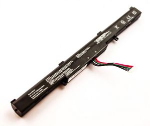 CoreParts Laptop Battery for Asus  31.68Wh 14.4V 2200mAh 31.68Wh  4 Cell Li-ion 14.4V 2200mAh Black, A41N1501, 0B110-00360000, 0B110-00360100,