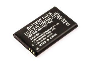 CoreParts Battery for Mobile 4Wh Li-ion  3.7V 1100mAh Black, Nokia 4Wh  Li-ion 3.7V 1100mAh Black, Nokia