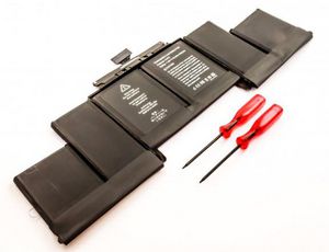 CoreParts Laptop Battery for Apple  99.50Wh 11.36V 8755mAh 99Wh  Li-Pol 11.36V 8.7Ah For A1398 15" Retina Mid 2015