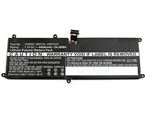 CoreParts Laptop Battery for Dell  25.84Wh 7.6V 3400mAh 26Wh  Li-Pol 7.6V 3400mAh Black, Latitude 11 5175, Latitude 11 5179, Latitude 5175