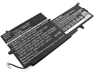 CoreParts Laptop Battery for HP 54.72Wh  11.4V 4800mAh 56Wh 3Cells  Li-Pol 11.4V 4.9Ah Black