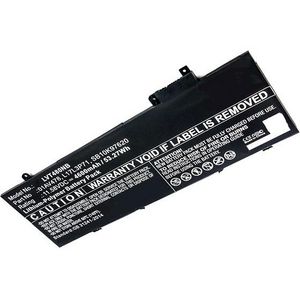 CoreParts Laptop Battery for Lenovo  53.71Wh 11.55V 4650mAh 53Wh  Li-Pol 11.58V 4600mAh Black, ThinkPad T480s, ThinkPad T480s 20L7002LCD,