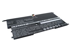 CoreParts Laptop Battery for Lenovo  42.56Wh 15.2V 2800mAh 43Wh  Li-Pol 15.2V 2800mAh Black, 20A7, 20A8, ThinkPad X1 Carbon 14