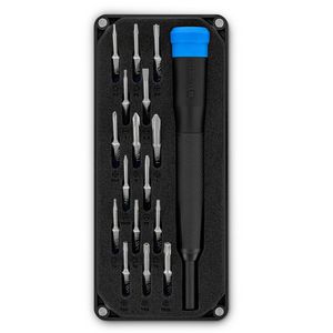 iFixit Minnow Precision Bit Set EU145474-1, 22 mm, 4.5 cm,  124 mm, ABS synthetics, Black,Blue, Black