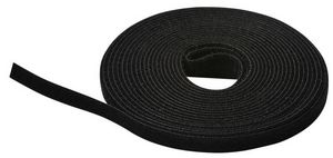 LANVIEW Hook And Loop Roll 10m X 15mm Black
