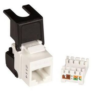Lanview PRO Cat6 Unshielded flip jack  keystone