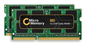 CoreParts 8GB Memory Module 1066Mhz  DDR3 Major SO-DIMM - KIT  2x4GB for Apple 1066MHz DDR3 MAJOR SO-DIMM - KIT 2x4GB