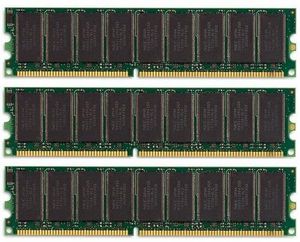 CoreParts 6GB Memory Module 1333Mhz  DDR3 Major DIMM - KIT 3x2GB  1333MHz DDR3 MAJOR DIMM - KIT 3x2GB