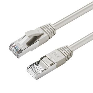 MicroConnect CAT6A S/FTP 0.5m Grey LSZH Shielded Network Cable, LSZH,  AWG26 CU