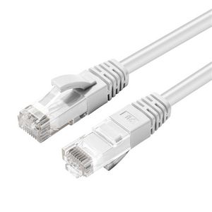 MicroConnect CAT6A UTP 3m White LSZH Undshielded Network Cable,  LSZH, AWG26 CU