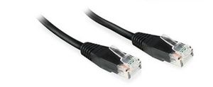 MicroConnect U/UTP CAT6 0.25M Black PVC Master Carton Qty : 500pcs