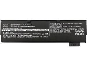 CoreParts Laptop Battery for Lenovo  49Wh 11.1V 4400mAh 49Wh  Li-Pol 11.1V 4.4Ah, for Thinkpad P51S, Thinkpad T470, Thinkpad T570