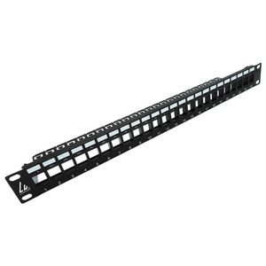 Lanview patch-panel - 1U - 19" - ikke-