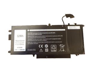 CoreParts Laptop Battery for Dell  31.92Wh 7.6V 4200mAh 32WH  Li-ion 7.6V 4200mAh, DELL LATITUDE 5289 7389 7390, DELL LATITUDE 5289 2-in-1,