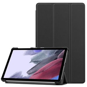 eSTUFF Galaxy Tab A7 Lite HOUSTON  Folio Case. Black PU leather  front with hard PC backside