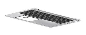 HP Top Cover W/Keyboard CP+PS BL  GR M35816-041, Keyboard,  German, Keyboard backlit, HP