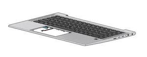 HP TOP COVER W/ KBD CP+PS BL FR M36312-051, Keyboard, French,  Keyboard backlit, HP