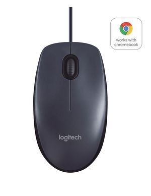 Logitech B100, Optical Mouse, Black