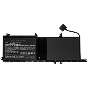 CoreParts Laptop Battery for Dell  64.60Wh 15.2V 4250mAh 64.60Wh  Li-Pol 15.2V 4250mAh Black for DELL Notebook, Laptop Alienware 15 R3 Max-Q,