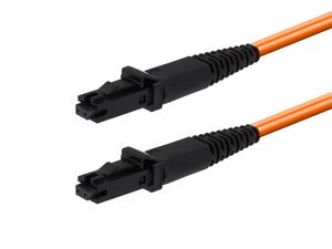 MicroConnect MTRJ/UPC-MTRJ/UPC 0.5m OM1  Fibre Patch Cable MM Duplex  OM1 OD: 2mm, 0.3dB Orange