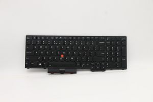 Lenovo FRU Thor Keyboard Num BL  (Chicony) US English Euro  5N20W68242, Keyboard, US English, Lenovo, ThinkPad L15 (20U7, 20U8)