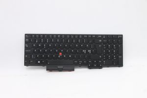 Lenovo FRU CS20 P Keyboard Num BL  (Chicony) Nordic 5N20Z74819,  Keyboard, Nordic, Lenovo, ThinkPad P15 Gen 1 (20ST, 20SU)