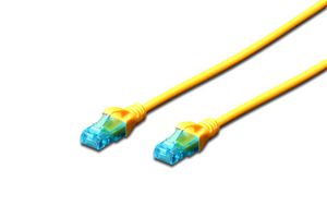 DIGITUS Ecoline patchkabel - 2 m - gul