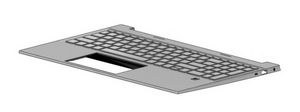 HP TOP COVER NSV W KB NSV FPR BL M08910-051, Keyboard, French,  Keyboard backlit, HP