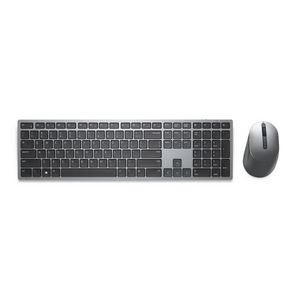 Dell Km7321W Keyboard Mouse  Included Rf Wireless +  Bluetooth Qwerty Us International Grey, Titanium