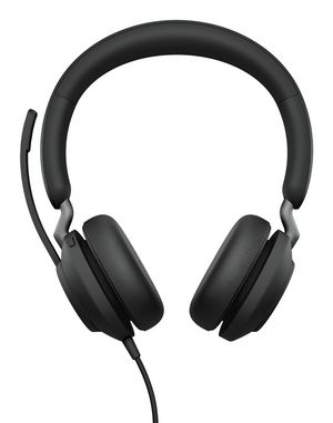 Jabra Evolve2 40, USB-A, UC Stereo Evolve2 40 USB-A, UC Stereo,  Headset, Head-band, Office/Call center, Black, Binaural, Volume +, Volume -