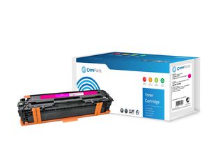 CoreParts Toner Magenta CB543A Pages: 1.400, Nordic Swan HP Color LaserJet CP1215/CP1515 (125A) Series